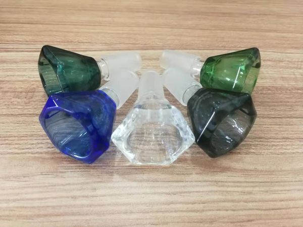 

Small Diamond Bowl for Glass Bongs hookah Bowls Pipes slides bong smoking piece oil rigs pieces 14mm slide dab