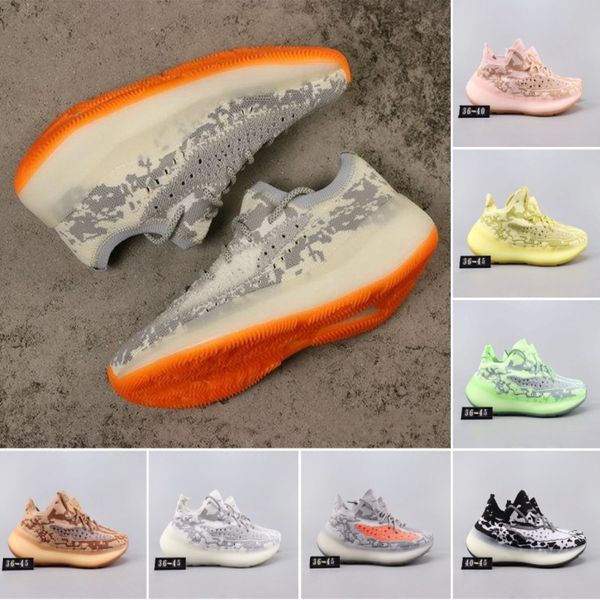 

new kanye west v3 angel alien black sound yellow wave fb6878 runner running shoes sports sneakers terracotta warriors luxury designer shoes, White;red