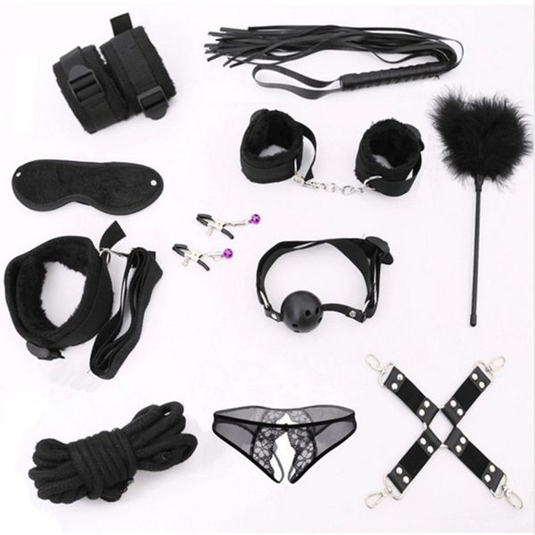 2019 Women Men Porno Sex Handcuffs Nipple Clamps Whip Mouth Gag Sex Mask  Anal Plug Bdsm Bondage Set Sexy Lingerie For Adults From Melantha_, $10.15  | ...