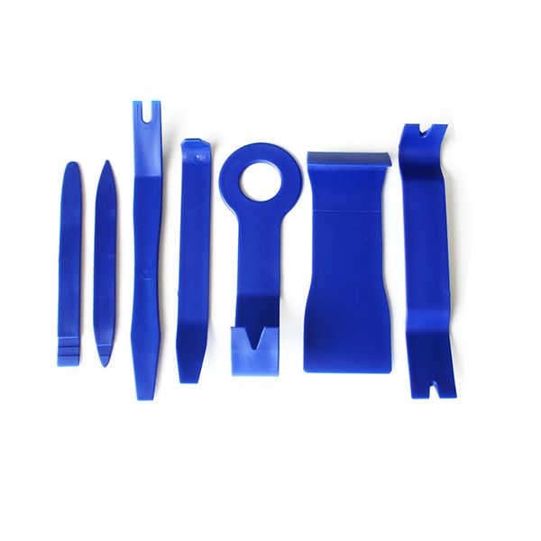 

7 pcs car instrument panel audio cd central control area removal tool