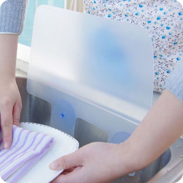 

kitchen suction cup sink water splash guard baffle board spatter defense for kitchen tool