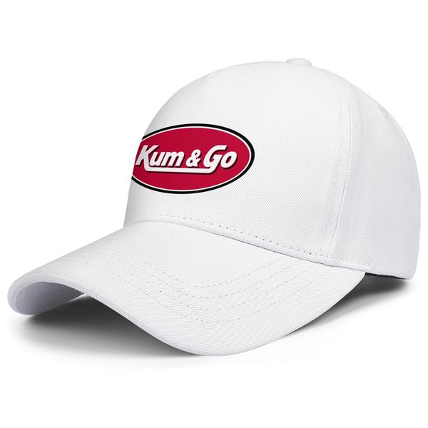 

kum & go logo symbol mens and womens adjustable trucker cap designer fitted team baseballhats building business car flash gold we, Blue;gray