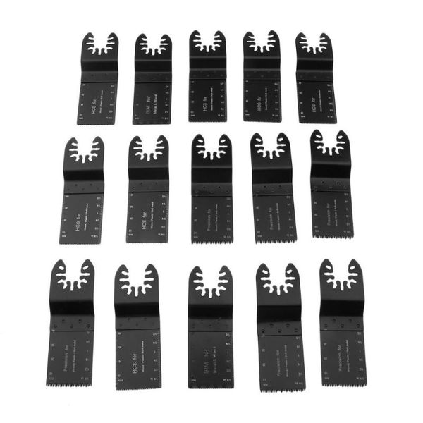 

15pcs 34mm saw blades high carbon steel straight blade fiberboard cutting open hole wood oscillating for fiberboard holewood