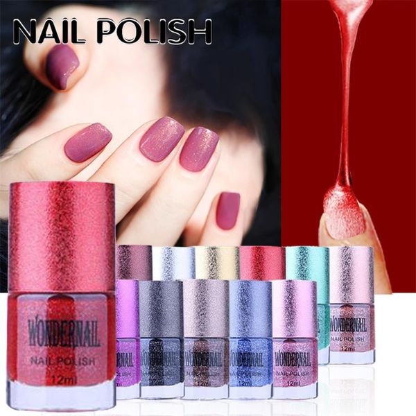 

12ml golden nail polish gel waterproof lasting breathable nail varnish all for manicure art esmaltes permanente efecto espe
