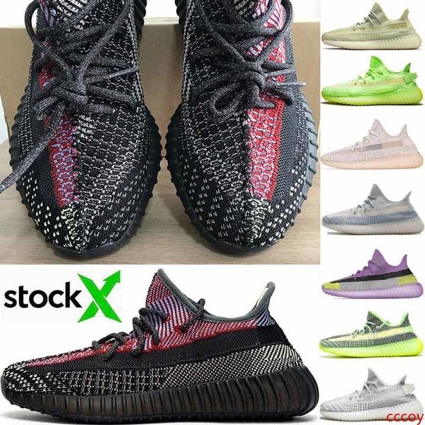 

stock x yecheil yezreel reflective kanye west men designers running shoes static lundmark v2 mens trainers women sports sneakers size 36-48