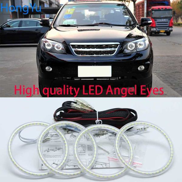 

for byd s6 2011 2012 2013 2014 super bright white color 3528 smd led angel eyes kit daytime running light drl