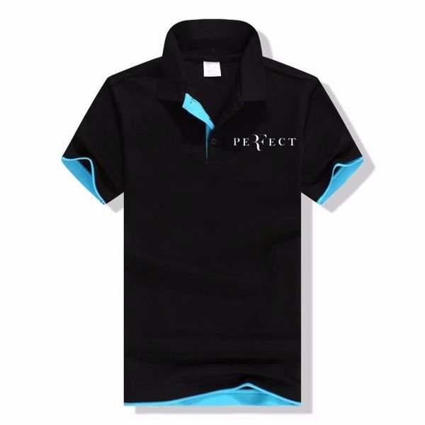 

new polo shirt rf roger federer logo cotton polo shirt short sleeve high quantity shirts r