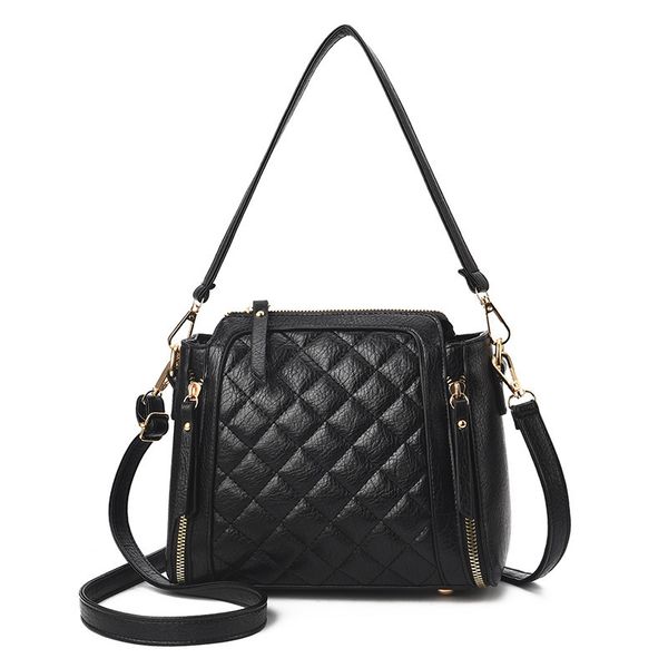 

woman package 2019 cool concise single shoulder package leisure time handbag diagonal saddle package