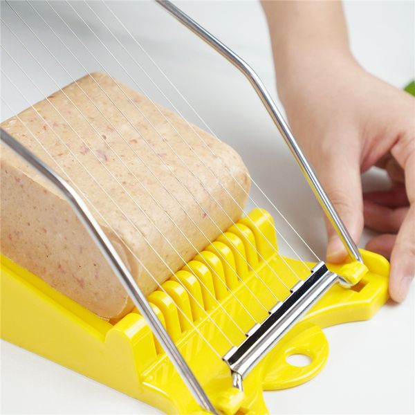 

luncheon meat slicer boiled egg fruit slicer stainless steel soft food cheese sushi cutter canned meat cutting tool kitchen gadgets jk2001