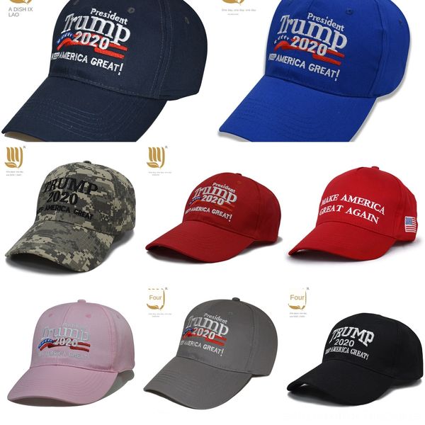 

fhktc camouflage cap baseball hat 2020 donald america great make trump election cotton embroidery sports caps outdoor sun trump party hats, Blue;gray