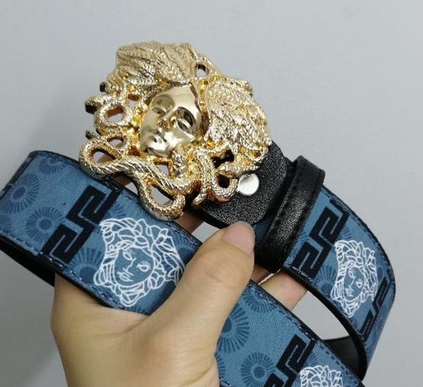 

2019mlomain style women belt wide size with alphabet buckle real picture 100cm-125cm not with box as a gift, Black;brown