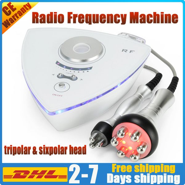 

portable radio frequency beauty equipment rf lift face skin tightening skin care rejuvenation wrinkle removal body shaping rf tripolar face