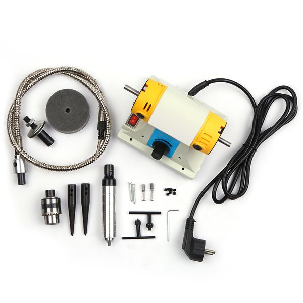 

mini rotary burnishing grinding cleaning finishing motor tm table lathe polishing motor jewelry polishing machine
