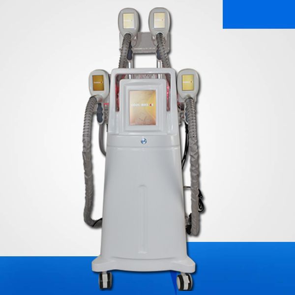

5 cryo handles fat e machine cryotherapy slimming device cavitation rf slimming machine fat reduction lipo laser fda approved