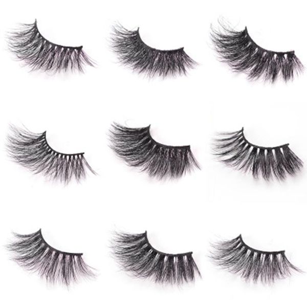 

10/20 pairs 15-20mm natural 3d false eyelashes fake lashes makeup kit mink lashes extension soft mink eyelashes maquiagem