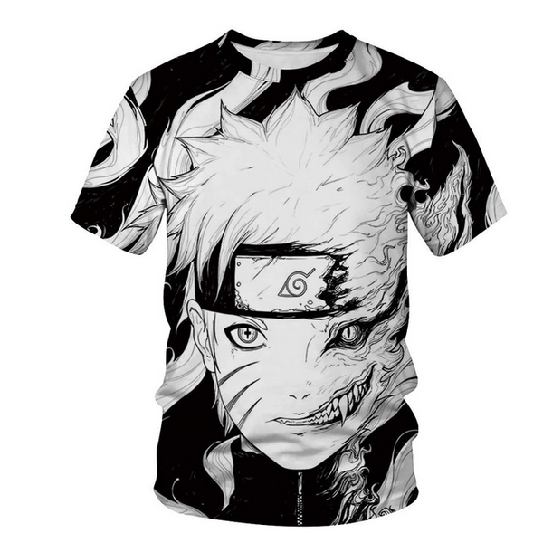 

2019 new fashion casual hip hop womens/mens t shirt anime naruto akatsuki short sleeve funny 3d print t-shirt summer tees q1003, White;black