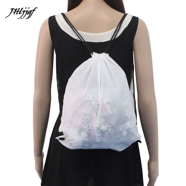 

nylon drawstring bags cinch sack sport beach travel outdoor backpack bags