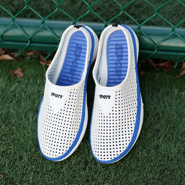 

original classic clogs garden flip flops water shoes men summer beach aqua slipper outdoor sandals gardening shoes big size 44