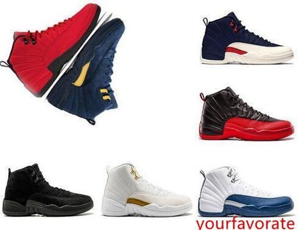 

12 12s мужчин баскетбол обувь пшеничный темно-серый бордо flu игры мастер такси playoffs университет gamma французский синий gym красный спо