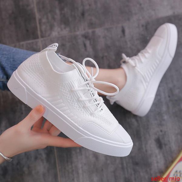 

women casual sneaker pure white all-match fashion womens outdoor shoes triple black pink beige mesh cloth shoes size 36-39