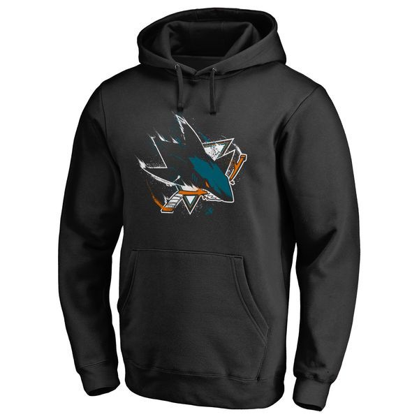 

san jose sharks mens clothing hooded sweatshirts mens designer hoodies hoodies pullover sweatshirts printed hockey jersey coat, Black