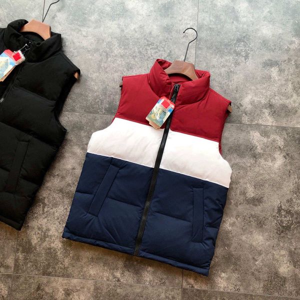 

fashion men and women designer vests luxury couple sleeveless jackets brand mens womens down vest jacket quality mens clothing iiceeb, Black;white
