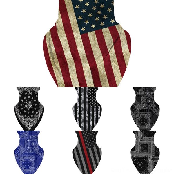 

qwnzf спортивная печать волшебный шарф многофункциональный половина лица er шеи маска шарф анти-уф велоспорт бандана открытый 3d headwea, Black