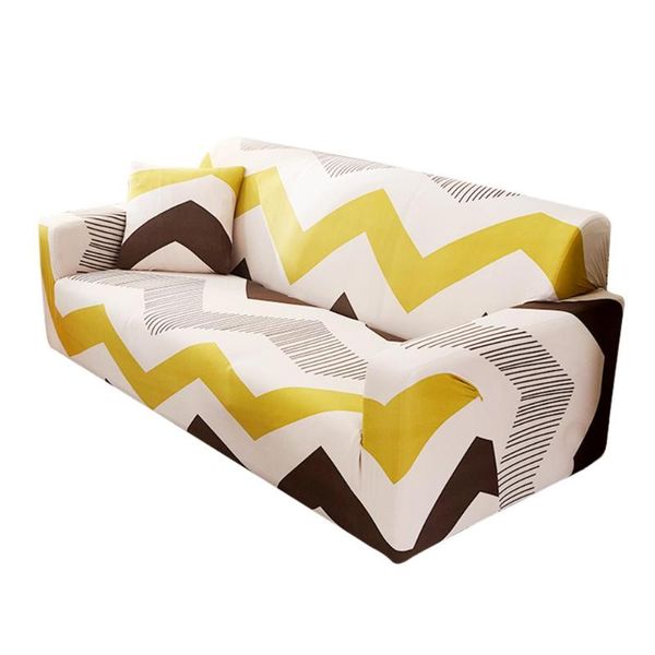 

fashon characteristic modern geometry wave stretch tight wrap slipcovers all-inclusive select high-quality fabric sofa cover