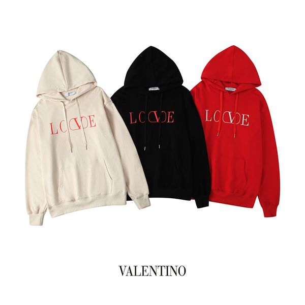 

vltn men designer limit hoodie cotton fashions luxury hoodies selling brand comfortable hooded sweater couple boutique trend classic hoodie, White;black