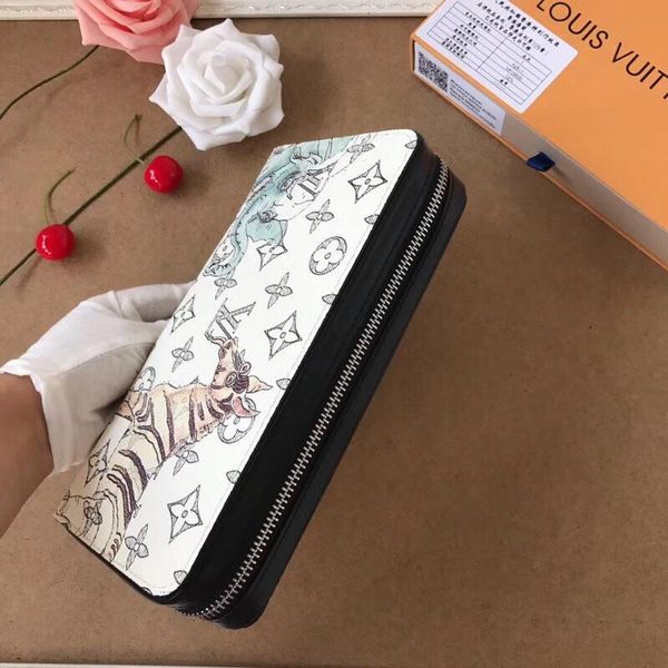 

2019 Горячие продажи! Женская мода Длинный кошелек Дамы Клатч Сумка из натуральной