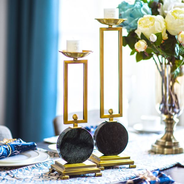 

emerald модель комнаты подсвечник украшение украшения мрамор металлический подсвечник европейский орнамент декоративные подсвечники