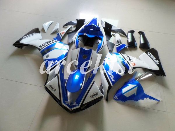 

новый abs инъекция мотоцикл полный комплект обтекателей для yamaha yzf-r1 2009 2010 2011 2012 2013 2014 09 10 11 12 13 14 тела набор синий ч