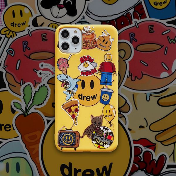 

Роскошь на бренд Джастин Бибер привлек дом Мягкий чехол силиконовый чехол для Iphon