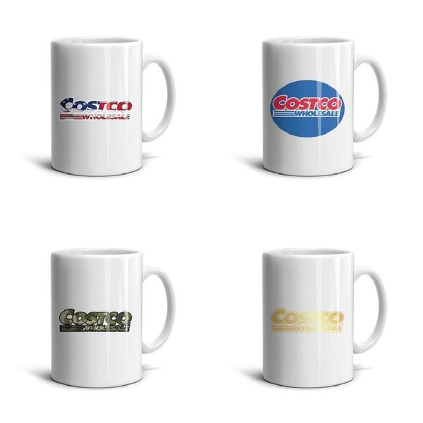 

белый costco-оптово-3d-эффект-американский флаг логотип накоплениях цена- керамическая кружка смешные простые чашки кофе сувенирная новизна