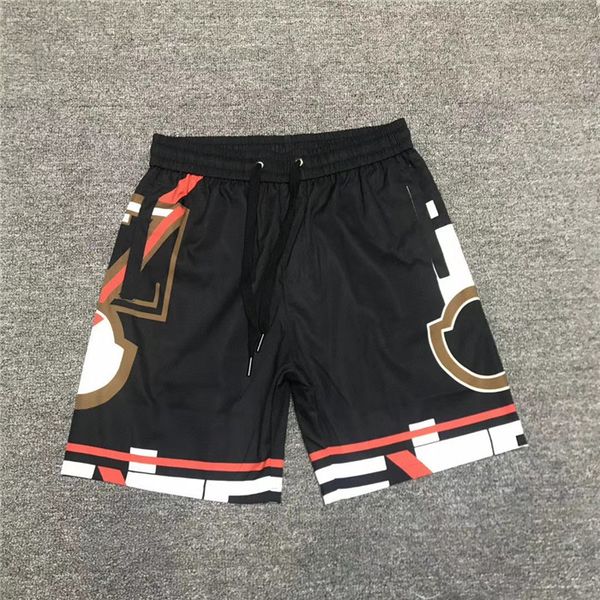 

fashion-mens high street elastic designer shorts pants women hip hop essentials swim shorts lovers cutton solid color casual quick drying, White;black