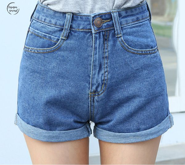 

талия джинсовой высокого шорты плюс размер xl женские короткие джинсы для дам летних женщин горячие шорты, White;black