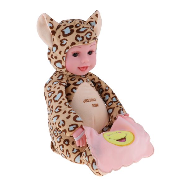 

50cm realistic sleeping newborn baby dolls silicone lifelike baby toys wearing plush romper kids toy gift