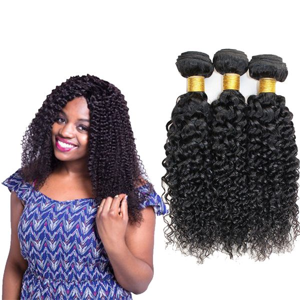 Jerry Curl Weave Hairstyle Curly Weave Human Hair Extensions 8