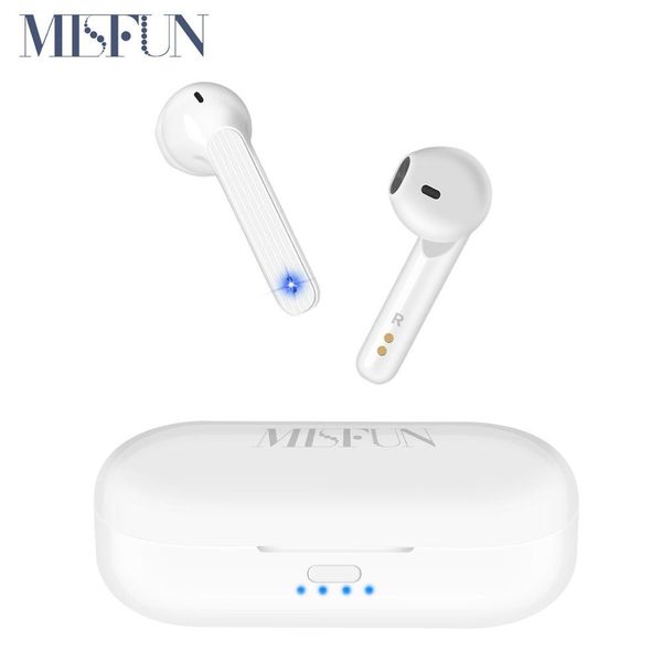

misfun tws bluetooth earphone 5.0 true wireless headphones waterproof bluetooth headset for iphone xiaomi earbuds with mic