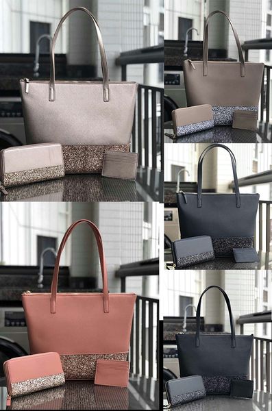 

luxurys designers womens handbags purses larger glitter purse set patchwork shining shoulder crossbody shopping bags pu handbag totes