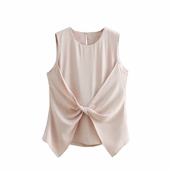 

qujing 48-8055 european and american fashionable knotted jacket, White