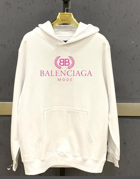 

men hooded sweatshirts women brand designerss hoodies high street letter print hoodies pullover sweatshirts size, Black