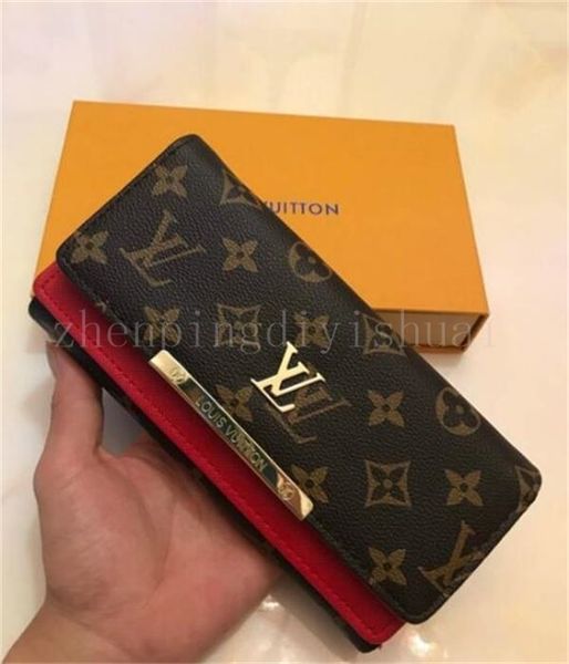 

designer wallet luxury designer brand women wallets luxury designer brand men wallets women wallet mens wallets long purse, Red;black
