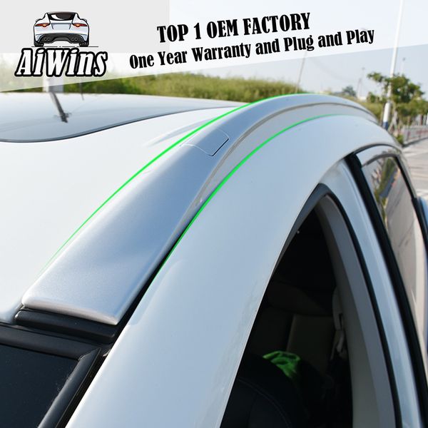 

car styling for nissan murano 15-19 roof racks side rails bars luggage carrier baggage holder aluminum alloy auot accessories