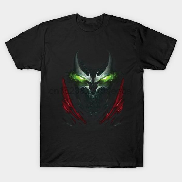 

мужчины тенниска spawnd28 spawn t рубашка женская футболка тройники сверху, White;black