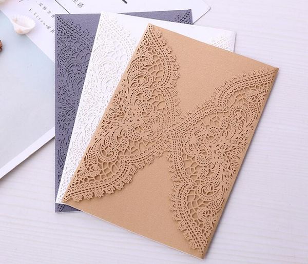 

laser cutting invitation card greeting cards vertical laser cut cards for wedding bridal shower party birthday