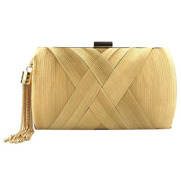 

luxury tassel clutches female evening bags for women fashion silk polyester handbags wedding envelope clutch elegant feminina#40