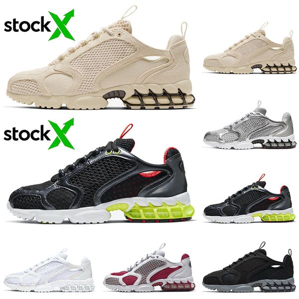 

stockx running shoes zoom spiridon caged 2 triple white lemon venom pure platinum breathable womens mens trainers fashion sports sneakers