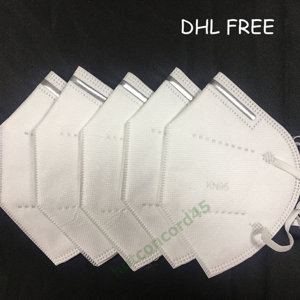 

kn95 mask face masks anti-dust and flu virus smoke and allergies adjustable reusable n95 mask protection safety dhl shipping