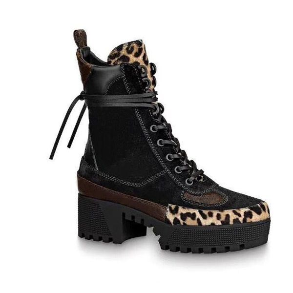 

martin boots designer women flamingos love arrow medal 100% real leather coarse desert boot us5-11 winter leather luxury woman shoes 41 42, Black